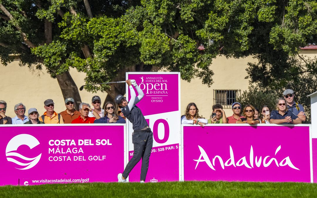 Carlota Ciganda dominates and gets closer to the title at the Andalucía Costa del Sol Open de España presented by Oysho